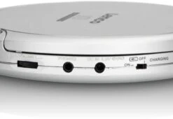 Lenco CD-201 - Portabler CD-Spieler Mit Akku-Ladefunktion, MP3-Funktion Und Antischock, Silber -Optimal Elektronik Geschäft 11218522 05