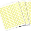 Anybook Besprechbare Sticker Gelb, 2.160 Stück