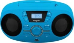 Bigben Tragbares CD/Radio CD61 USB, Blau