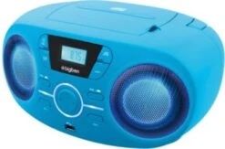 Bigben Tragbares CD/Radio CD61 USB, Blau -Optimal Elektronik Geschäft 13106628 03