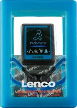 Lenco Podo-152 Blau - MP3-/MP4-Player Mit 4GB Speicher, Integriertem Akku, Schrittzähler Und Clip -Optimal Elektronik Geschäft 13353379 06