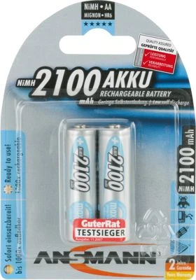 ANSMANN Akku NiMH MaxE 1.2V AAA800 Blue Bl2 1 ANSMANN Akku NiMH MaxE 1.2V AAA800 Blue Bl2