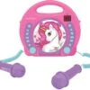 LEXIBOOK Einhorn - CD Player Mit 2 Mikrofonen