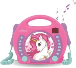 LEXIBOOK Einhorn - CD Player Mit 2 Mikrofonen -Optimal Elektronik Geschäft 16104526 04