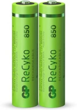 GP Batteries GP ReCyko+ 2-er Blister AAA Micro Akkus, Je 850 MAh NIMH, 1,2 V (ready To Use/vorgeladen)
