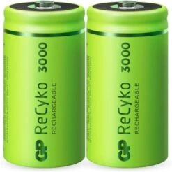 GP Batteries GP ReCyko+ 2-er Blister C Baby Akkus, Je 3000 MAh NIMH, 1,2 V (ready To Use/vorgeladen)