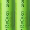 GP Batteries GP ReCyko+ 2-er Blister AA Mignon Akkus, Je 2100 MAh NIMH, 1,2 V (ready To Use/vorgeladen)