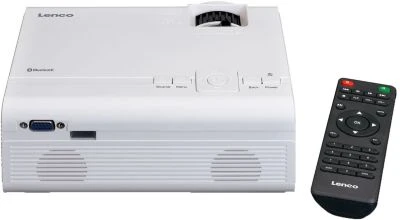 Lenco LPJ-300WH - LCD-Projektor Mit Bluetooth, Weiß 1 Lenco LPJ-300WH - LCD-Projektor Mit Bluetooth, Weiß