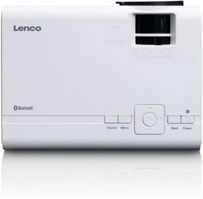 Lenco LPJ-300WH - LCD-Projektor Mit Bluetooth, Weiß 5 Lenco LPJ-300WH - LCD-Projektor Mit Bluetooth, Weiß – Bild 5