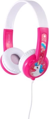 BuddyPhones® Kinder On-Ear Kopfhörer - BuddyPhones Discover Fun, Pink