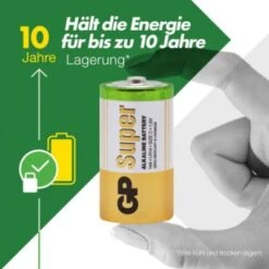 GP Batteries Batterien 4er Pack (C, Baby, LR 14, AM-2, UM-2) -Optimal Elektronik Geschäft 1980317 03