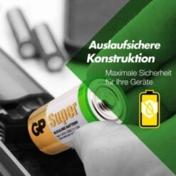 GP Batteries Batterien 4er Pack (C, Baby, LR 14, AM-2, UM-2) -Optimal Elektronik Geschäft 1980317 05