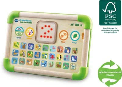 VTECH BABY Interaktives Holz-Lerntablet 6 VTECH BABY Interaktives Holz-Lerntablet – Bild 6