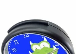 CreaDesign Kinder Funkwecker Personalisiert Mit Namen Drache Grün Atom-/Funkuhr, 12-Stunden-Anzeigeformat, Schlummerfunktion, Nachtlicht, Geräuschlos/Ohne Ticken -Optimal Elektronik Geschäft 20306180 04