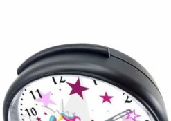 CreaDesign Kinder Funkwecker Personalisiert Mit Namen Einhorn Atom-/Funkuhr, 12-Stunden-Anzeigeformat, Schlummerfunktion, Nachtlicht, Geräuschlos/Ohne Ticken -Optimal Elektronik Geschäft 20306537 04