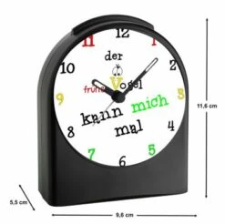 CreaDesign Kinder Funkwecker Personalisiert Mit Namen Früher Vogel Atom-/Funkuhr, 12-Stunden-Anzeigeformat, Schlummerfunktion, Nachtlicht, Geräuschlos/Ohne Ticken 8 CreaDesign Kinder Funkwecker Personalisiert Mit Namen Früher Vogel Atom-/Funkuhr, 12-Stunden-Anzeigeformat, Schlummerfunktion, Nachtlicht, Geräuschlos/Ohne Ticken -Optimal Elektronik Geschäft 20306548 03