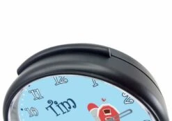 CreaDesign Kinder Funkwecker Personalisiert Mit Namen Bauernhof Atom-/Funkuhr, 12-Stunden-Anzeigeformat, Schlummerfunktion, Nachtlicht, Geräuschlos/Ohne Ticken -Optimal Elektronik Geschäft 20306997 04