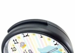 CreaDesign Kinder Funkwecker Personalisiert Mit Namen Eule Frühling Atom-/Funkuhr, 12-Stunden-Anzeigeformat, Schlummerfunktion, Nachtlicht, Geräuschlos/Ohne Ticken -Optimal Elektronik Geschäft 20307118 04