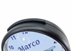 CreaDesign Kinder Funkwecker Personalisiert Mit Namen Eule Atom-/Funkuhr, 12-Stunden-Anzeigeformat, Schlummerfunktion, Nachtlicht, Geräuschlos/Ohne Ticken -Optimal Elektronik Geschäft 20307287 04