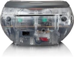 Lenco SCD-24TR- Boombox CD-Player Mit Radio Und Kopfhöreranschluss, Transparent -Optimal Elektronik Geschäft 20831777 04