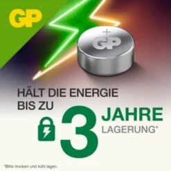 GP Batteries GPA76F-2C10 Alkaline Button (LR44) C10 -Optimal Elektronik Geschäft 21035123 04