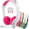 BuddyPhones® Kinder On-Ear Kopfhörer - BuddyPhones School+, Pink