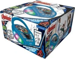 LEXIBOOK Marvel Avengers - Bluetooth-CD-Player Für Kinder - Tragbar, Lichteffek -Optimal Elektronik Geschäft 21728208 03