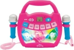 LEXIBOOK Tragbarer Karaoke-Player Für Kinder Disney Princess,