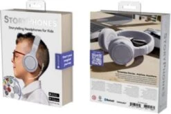 StoryPhones, Grau (mit Kreativ- & Einschlaf-Disk) - Kabellose Bluetooth Kinderkopfhörer, Die Geschichten Erzählen -Optimal Elektronik Geschäft 21943521 03