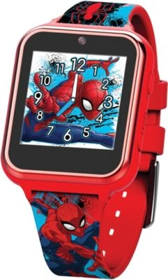 Kinder Smart Watch Spider-Man (rot) Kinderuhr Mit Selfie-Kamera Foto & Video, Coolen Spielen, Fitness Tracker Uvm. (SPD4588)