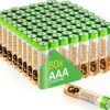GP Batteries Alkaline Super 1,5V Batterien Multipack, AAA, LR03 (80er Pack)