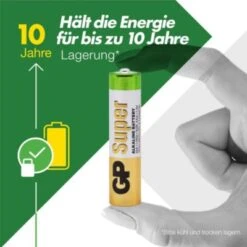GP Batteries Alkaline Super 1,5V Batterien Multipack, AAA, LR03 (80er Pack) -Optimal Elektronik Geschäft 23662263 04