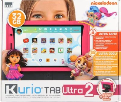 Kurio Tab Ultra 2 - Android-Tablet Für Kinder, 7"-Touchscreen, 32 GB Speicher, Kamera, 70+ Apps, Pink 4 Kurio Tab Ultra 2 - Android-Tablet Für Kinder, 7"-Touchscreen, 32 GB Speicher, Kamera, 70+ Apps, Pink – Bild 4