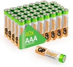 GP Batteries Alkaline Batterien 40er Multipack (AAA, Micro, LR 03)