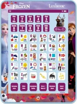 LEXIBOOK Frozen - Frozen Bilingual Talking Educational Tablet