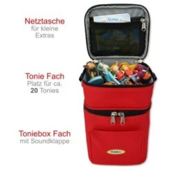 PUNALU Kompakte Tasche Für Toniebox Und Zubehör, Platz Für Ca. 20 Tonies Hörfiguren Toniebox Tasche 8 PUNALU Kompakte Tasche Für Toniebox Und Zubehör, Platz Für Ca. 20 Tonies Hörfiguren Toniebox Tasche -Optimal Elektronik Geschäft 26727335 03