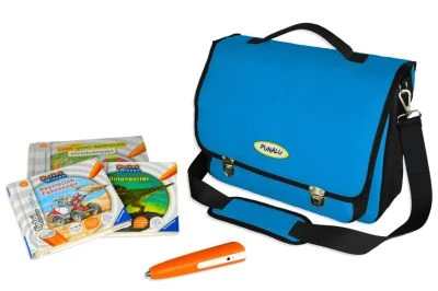 PUNALU Tasche Für TipToi Stift & Bücher, Büchertasche Mit Platz Für 2 Stifte Und Bis Zu 11 Bücher TipToi Tasche 1 PUNALU Tasche Für TipToi Stift & Bücher, Büchertasche Mit Platz Für 2 Stifte Und Bis Zu 11 Bücher TipToi Tasche