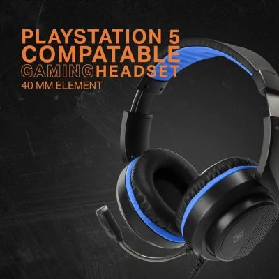 Deltaco Stereo Gaming Headset Kopfhörer Für PS5 1 Deltaco Stereo Gaming Headset Kopfhörer Für PS5
