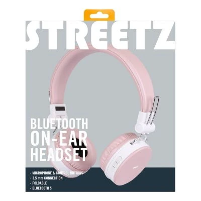 STREETZ Bluetooth Kopfhörer Faltbar Bis Zu 22Std Spielzeit AUX Kabel 4 STREETZ Bluetooth Kopfhörer Faltbar Bis Zu 22Std Spielzeit AUX Kabel – Bild 4