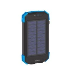 Xlayer POWERBANKS Powerbank Solar 10000 MAh Wireless Externes Ladegerät Tragbar Notfall