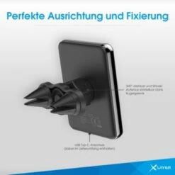 Xlayer WIRELESS Halterung MagFix Pro KFZ-Halterung (Magsafe Kompatibel) 15W Schwarz -Optimal Elektronik Geschäft 28180844 04