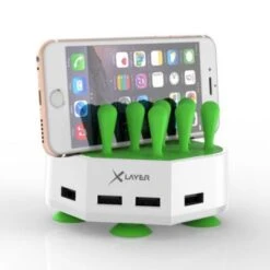 Xlayer CHARGER Ladegerät Family Charger Mini 4-Port USB