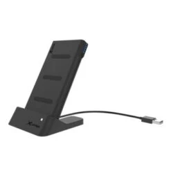 Xlayer WIRELESS Powerbank Wireless Charger With Dock Qi-zertifiziert 6000mAh Smartphones/Tablets