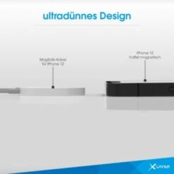 Xlayer WIRELESS Ladegerät MagFix Pro Wireless Charging Pad (MagSafe Kompatibel) 15W Weiß -Optimal Elektronik Geschäft 28180986 05