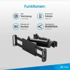 Xlayer MOUNTS Tablet-Halterung Für Kfz-Kopfstützen Black -Optimal Elektronik Geschäft 28181129 06