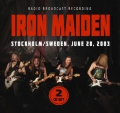 CD Iron Maiden - Stockholm/Sweden,June 28,2003 (2CD Set)