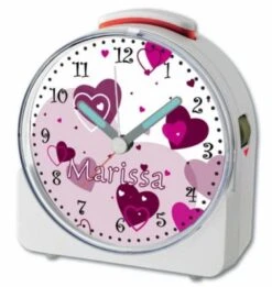 CreaDesign Kinder Funkwecker Weiß Personalisiert Mit Namen Herz Brombeere 12-Stunden-Anzeigeformat, Geräuschlos/Ohne Ticken, Nachtlicht 8 CreaDesign Kinder Funkwecker Weiß Personalisiert Mit Namen Herz Brombeere 12-Stunden-Anzeigeformat, Geräuschlos/Ohne Ticken, Nachtlicht -Optimal Elektronik Geschäft 28901470 04
