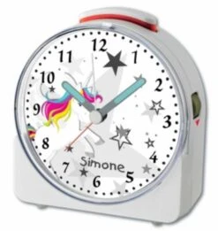 CreaDesign Kinder Funkwecker Weiß Personalisiert Mit Namen Einhorn Grau 12-Stunden-Anzeigeformat, Geräuschlos/Ohne Ticken, Nachtlicht 7 CreaDesign Kinder Funkwecker Weiß Personalisiert Mit Namen Einhorn Grau 12-Stunden-Anzeigeformat, Geräuschlos/Ohne Ticken, Nachtlicht -Optimal Elektronik Geschäft 28901578 03