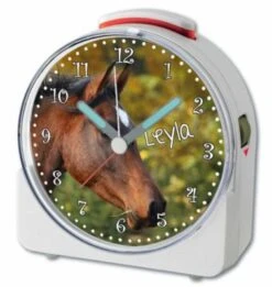 CreaDesign Kinder Funkwecker Weiß Personalisiert Mit Namen Vollblut 12-Stunden-Anzeigeformat, Geräuschlos/Ohne Ticken, Nachtlicht 8 CreaDesign Kinder Funkwecker Weiß Personalisiert Mit Namen Vollblut 12-Stunden-Anzeigeformat, Geräuschlos/Ohne Ticken, Nachtlicht -Optimal Elektronik Geschäft 28901626 04