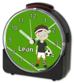 CreaDesign Kinder Funkwecker Weiß Personalisiert Mit Namen Fußball -Optimal Elektronik Geschäft 28901649 04